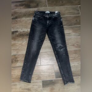 Moussy Vintage black distressed jeans Howa